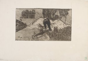 Le Debardeur (Stevadore) 1893 (etsaus)