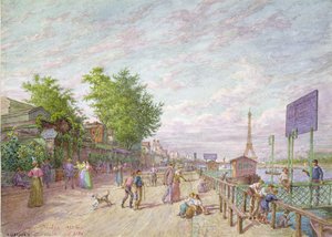 Quai du Point du Jour, Boulogne Billancourt, 1897 tekijältä Arnaud Durbec