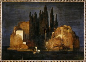 Die Toteninsel - Kuolleiden saari ... (öljy kankaalle) tekijältä Arnold Böcklin