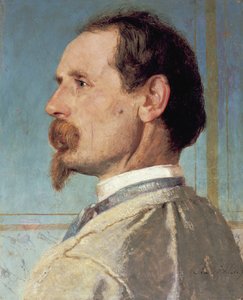 Kuvanveistäjä Josef von Kopf tekijältä Arnold Böcklin
