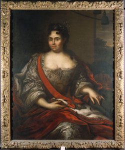 Venäjän kuningatar Katariina I:n muotokuva, 1717
