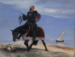 Seikkailija. 1882 tekijältä Arnold Böcklin