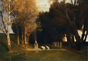 Pyhä lehto, 1882. tekijältä Arnold Böcklin