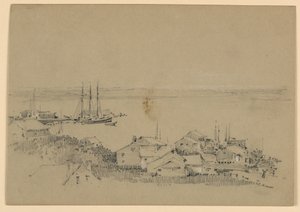 Kalastajakylä tekijältä Arnold William Brunner
