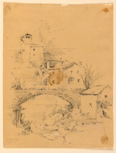 Mill Over a Stream tekijältä Arnold William Brunner