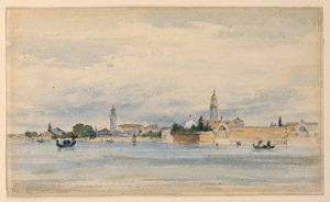 Vanha hautausmaa, Venetsia tekijältä Arnold William Brunner