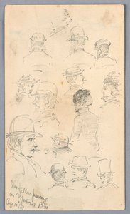 Luonnoksia ihmisistä Montreal-laivalla tekijältä Arnold William Brunner