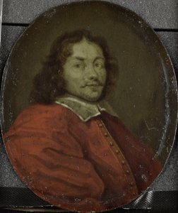 Matthijs Gansnebin muotokuva, nimeltä Tengnagel, runoilija Amsterdamissa