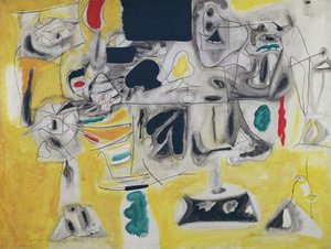 Maisema-pöytä tekijältä Arshile Gorky