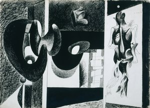 Yö, Enigma ja Nostalgia tekijältä Arshile Gorky