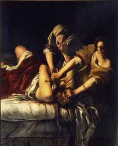 Judith katkaisee Holofernesin pään