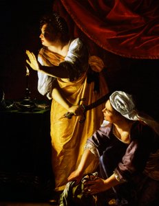 Judith ja hänen palvelijattarensa tekijältä Artemisia Gentileschi