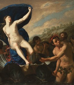 Galatean voitto (öljy kankaalle) tekijältä Artemisia and associate Gentileschi