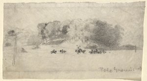 Polo Grounds tekijältä Arthur B. Davies