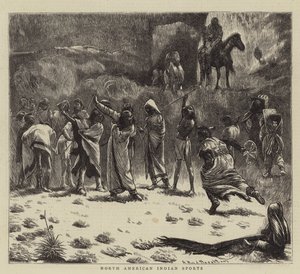 Pohjois-Amerikan intiaaniurheilu tekijältä Arthur Boyd Houghton