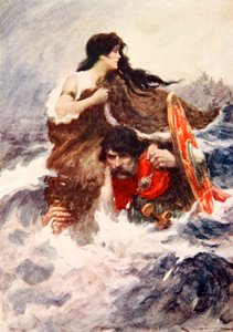 Deirdren tarina (värilitho)