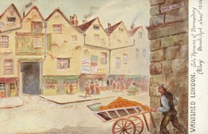 Kadonnut Lontoo - Bermondsey Abbeyn sielunjäännökset, purettu noin 1896