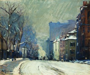 Beacon Street talvella