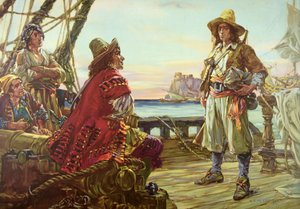 Rekrytointi merirosvolaivaan 1600-luvulla tekijältä Arthur David McCormick