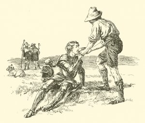 Sir Calidore, kohteliaisuuden ritari, The Quest Of The Blatant Beast (kaiverrus)