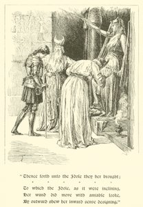 Sir Artegallin, Radigundin ja Britomartin seikkailut (kaiverrus)