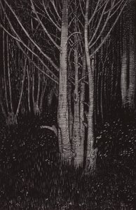 Keskiyö oli cum (litho) tekijältä Arthur George Watts