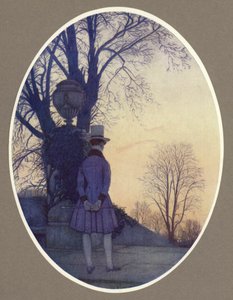 Vanhat tutut kasvot (väri litho)