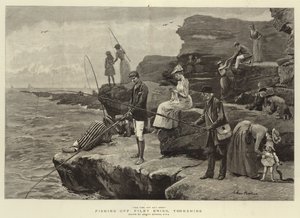 Kalastetaan Filey Briggillä, Yorkshiressa
