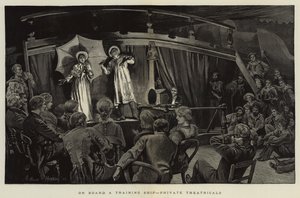 Koulutuslaivalla, yksityiset teatterit tekijältä Arthur Hopkins