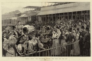Royal Ascot, kotelo ennen kilpailua Cupista