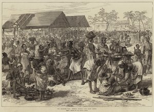 Ashanteen sota, General Market, Cape Coastin linna tekijältä Arthur Hopkins