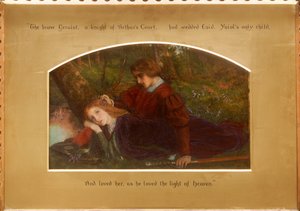 Enid ja Geraint tekijältä Arthur Hughes