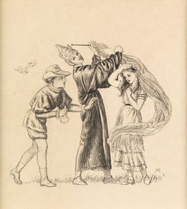 Komea on kuin Handsome Does, 1871 tekijältä Arthur Hughes