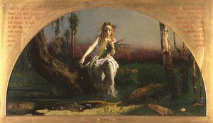 Ophelia tekijältä Arthur Hughes