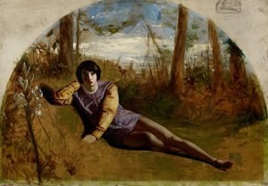 Nuori runoilija, 1849 tekijältä Arthur Hughes