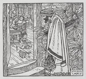 Hans Christian Andersen: Ole Luk-Oie (litho) tekijältä Arthur Joseph Gaskin
