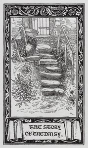 Hans Christian Andersen: The Daisy (litho) tekijältä Arthur Joseph Gaskin