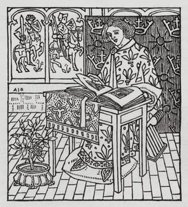 Hans Christian Andersen: Paratiisin puutarha (litho) tekijältä Arthur Joseph Gaskin