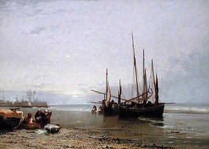 Luggers rannalla Treportissa