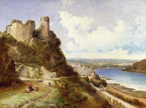 Oberweselin linna ja Schonberg Rhein, Saksa