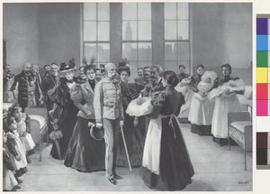 Keisari Franz Joseph seurueineen