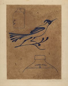 Kivitavarakannu, n. 1937. tekijältä Arthur Matthews