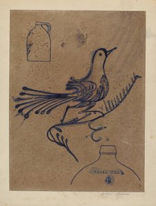 Kivitavarakannu, n. 1937. tekijältä Arthur Matthews