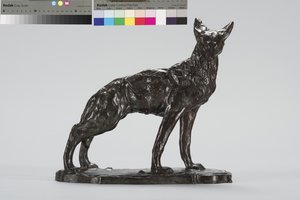Alert Coyote (pronssi) tekijältä Arthur Putnam