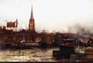 Trinity from the River, 1880 tekijältä Arthur Quartley