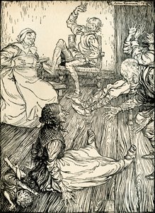 Juhannusyön unelma tekijältä Arthur Rackham