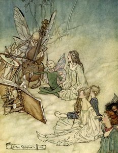 Juhannusyön unelma tekijältä Arthur Rackham