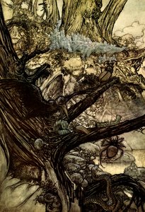 Juhannusyön unelma tekijältä Arthur Rackham