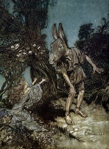 Juhannusyön unelma tekijältä Arthur Rackham