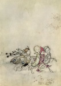 Juhannusyön unelma tekijältä Arthur Rackham